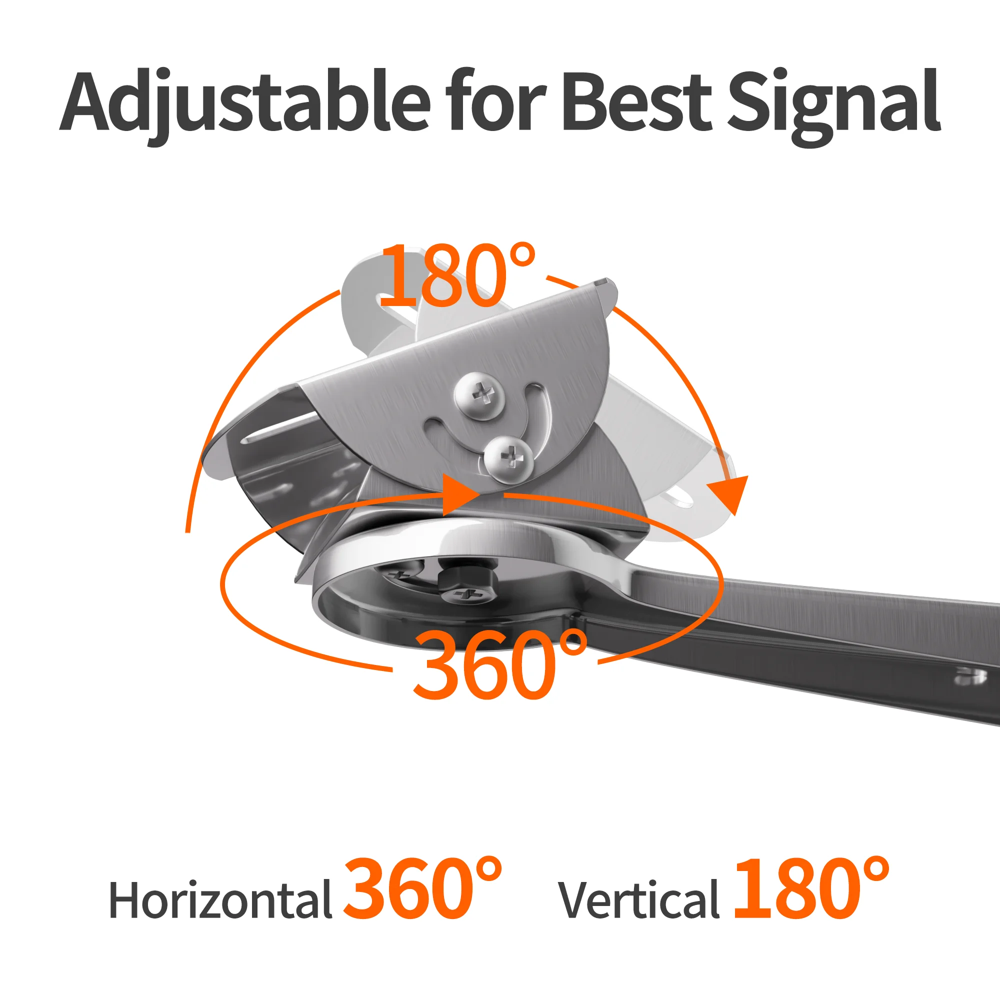 

Starlink mini fourth generation wall mount bracket compatible with original pipe fittings and adjustable bracket