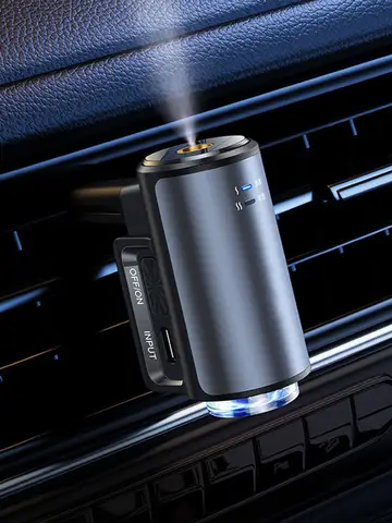 Electric Car Air Diffuser Essential Oil Aroma Car Air Vent Humidifier Aromatherapy Auto Air Freshener Perfume Fragrance