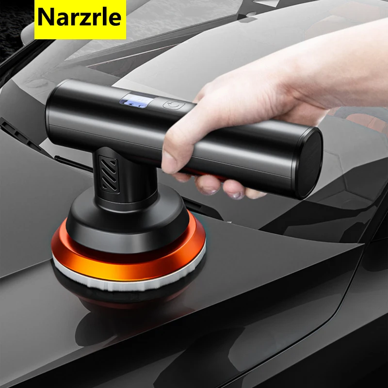 High Power Car Polisher Machine Wireless Electric Polishing Wax Tool Adjustable Speed Cordless Auto Polish Waxing Machine