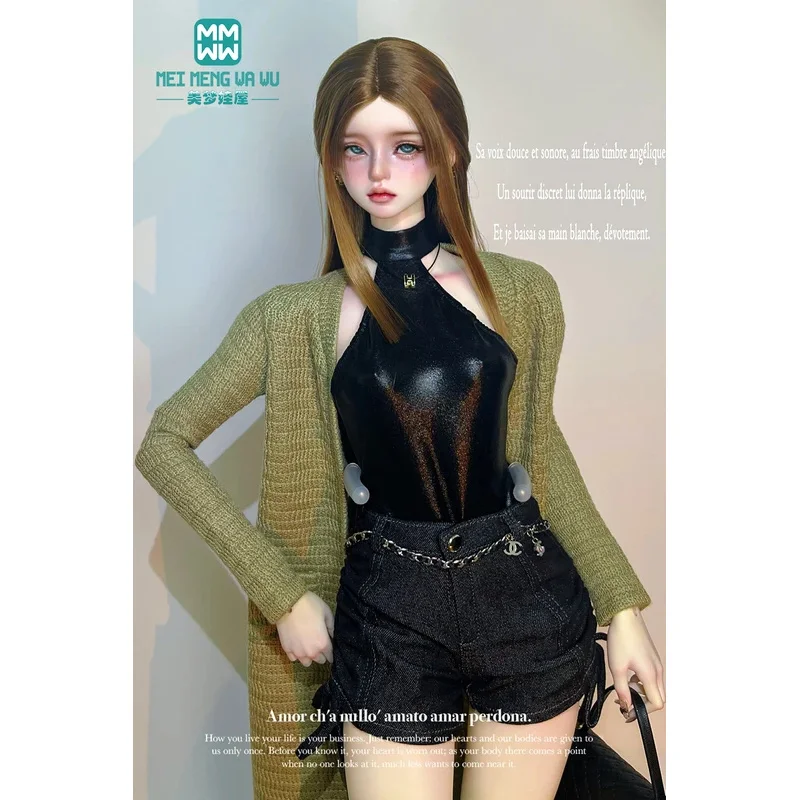 

58-63cm 1/3 BJD Doll Clothes Toy Ball Joint Doll Fashionable long cardigan Gift for Girls
