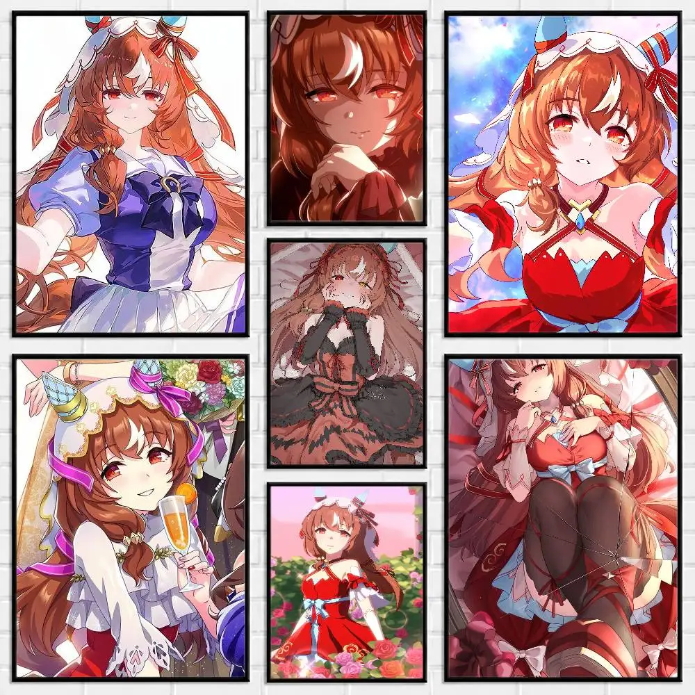 Still in Love UmaMusume UMA Poster Versatile HD Waterproof Wall Art Self-Adhesive Decor for Any Space Ideal Gift