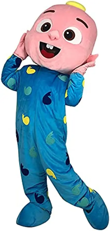 Christmas Baby JJ Boy Mascot Costume Adult Cartoon Character Outfit Attractive Suit Plan Birthday Shows Gift For Carnival Party