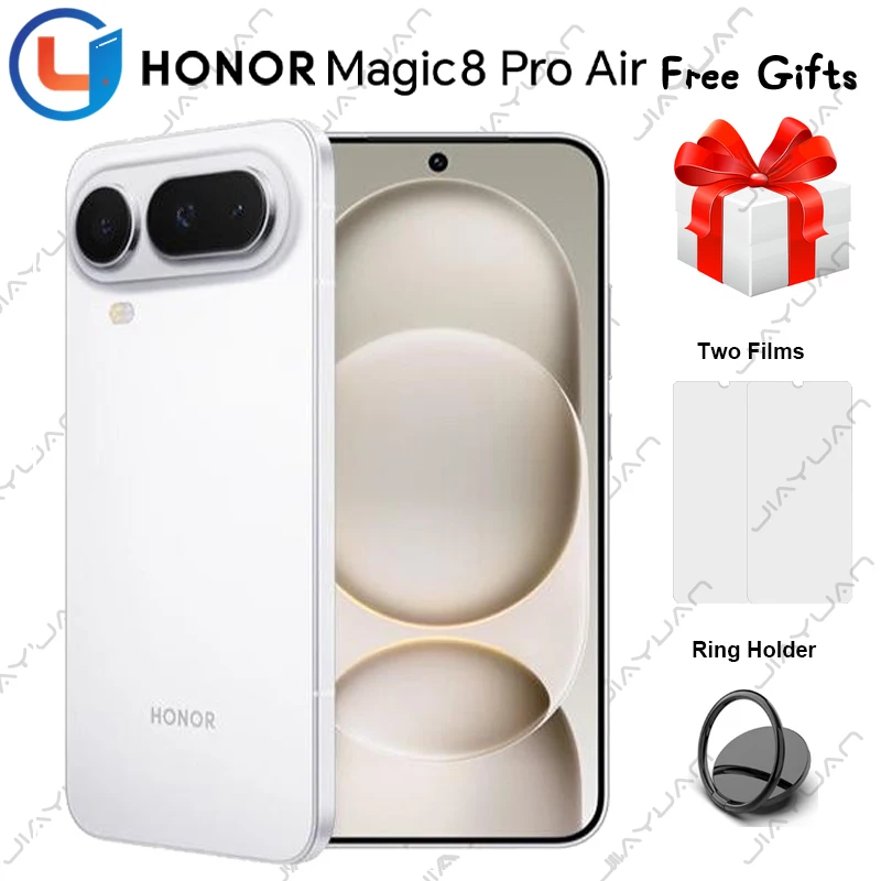 2026 Original HONOR Magic 8 Pro Air Mobile Phone 6.31 Inches OLED Display Dimensity 9500 Triple Camera Charging 80W Smartphone