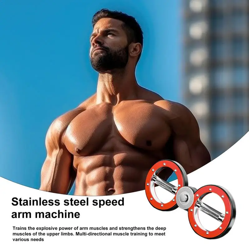 Rotating Arm Workout 12 Pounds Arm Workout Equipment Adjustable Multipurpose Fitness Equipment For Home And Gym Workouts And