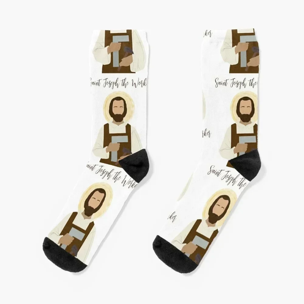 St. Joseph the Worker Socks sports and leisure golf Heating sock Man Socks Women's