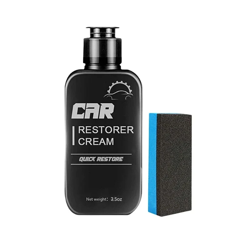 ‌ مرمم بلاستيك لوحة القيادة المتقدمة - شمع تلميع مضاد للغبار مع حماية لامعة تدوم طويلاً