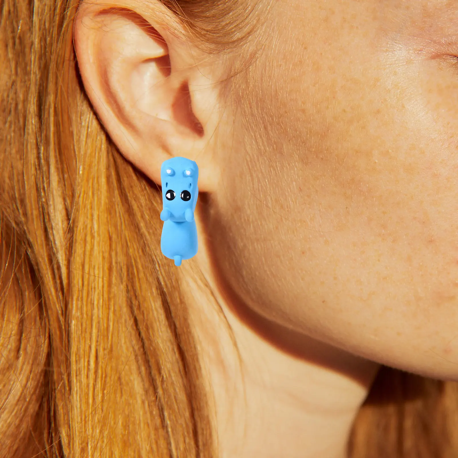 Animal Ear Studs for Women – Stylish Dangler Earrings, Chic Fashion Accessory Gift for Mom, Wife, Sister
