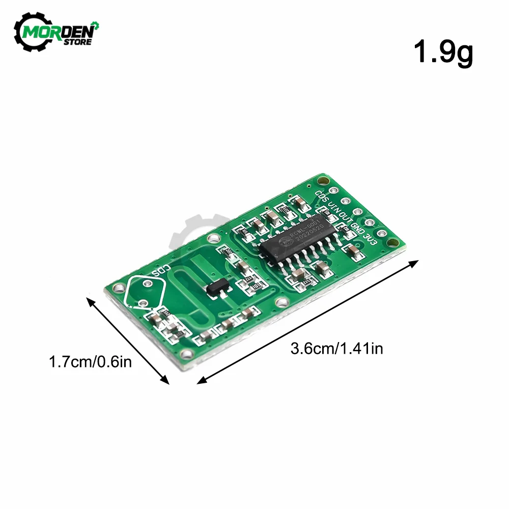 RCWL-0516 Microwave Radar Sensor Module Human Body Induction Switch Module Intelligent Sensor Output 3.3V
