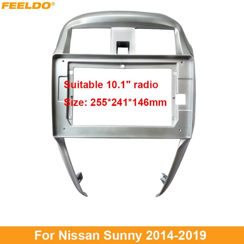 

Автомагнитола FEELDO для Nissan Sunny, 10,1 дюйма, 2Din