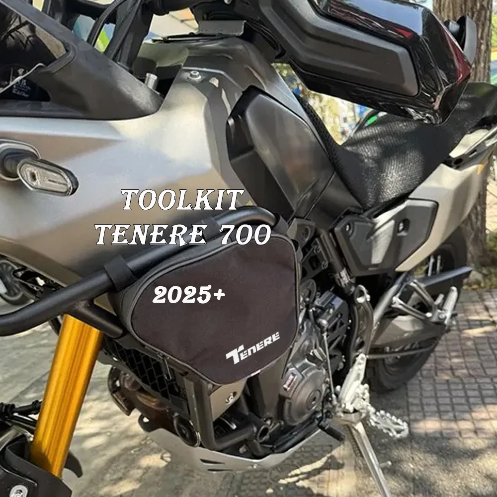 

NEW 2025 Tenere 700 Motorcycle Frame Crash Bar Bags For YAMAHA TENERE 700 T700 77 2025+ Tool Placement waterproof bag