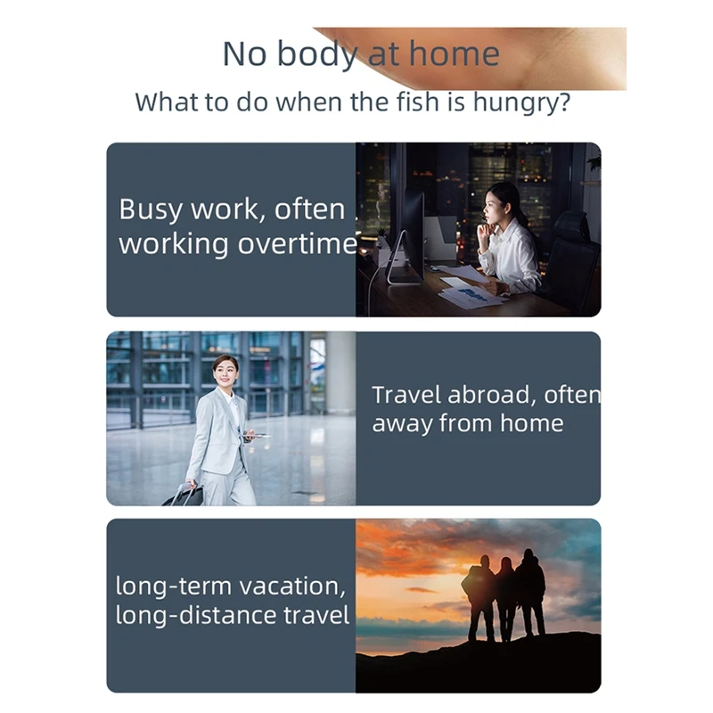 ABPP-comedero inteligente para peces para tanque de acuario, 450Ml, gran capacidad, Wifi, comederos automáticos, temporizador, dispensador de alimentos