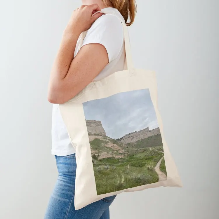 

Scotts Bluff Hiking Trail III Tote Bag woman shopping bag Shopper personalized tote Cloth bag