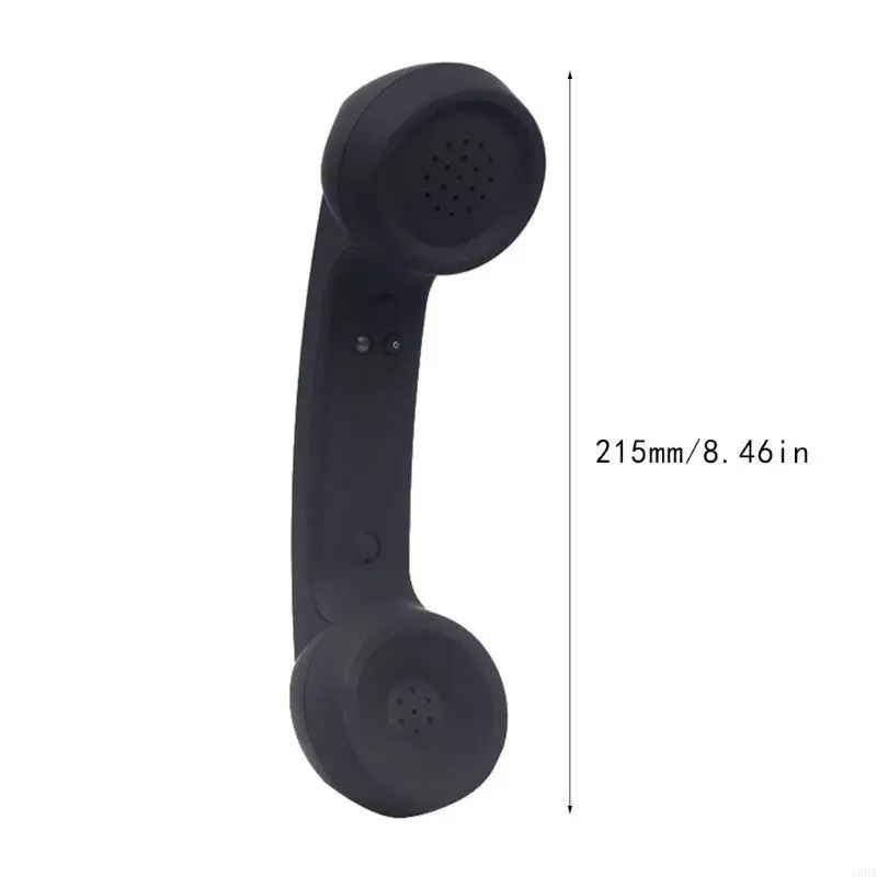 Universal Wireless Bluetooth-compatible 2.0 Retro Telephone Handset Radiation-proof Telephone Receiver Volumn Adjustment