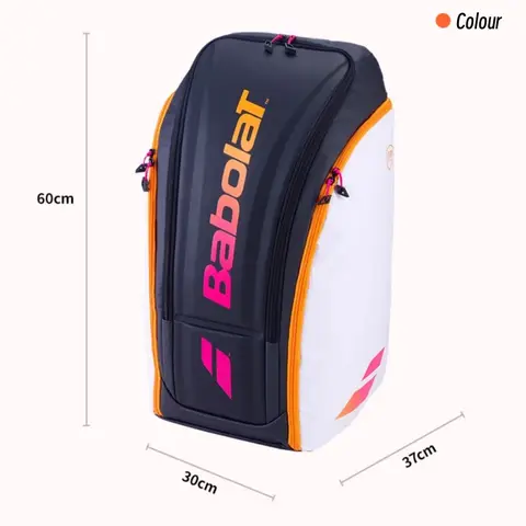 Babolat Plate Cage Tennisracketryggsäck RH PERF PADEL Dubbelaxelväska för Strandracket, Stor Kapacitet, För Damer och Herrar 10 best sales väska strandtennis - №2