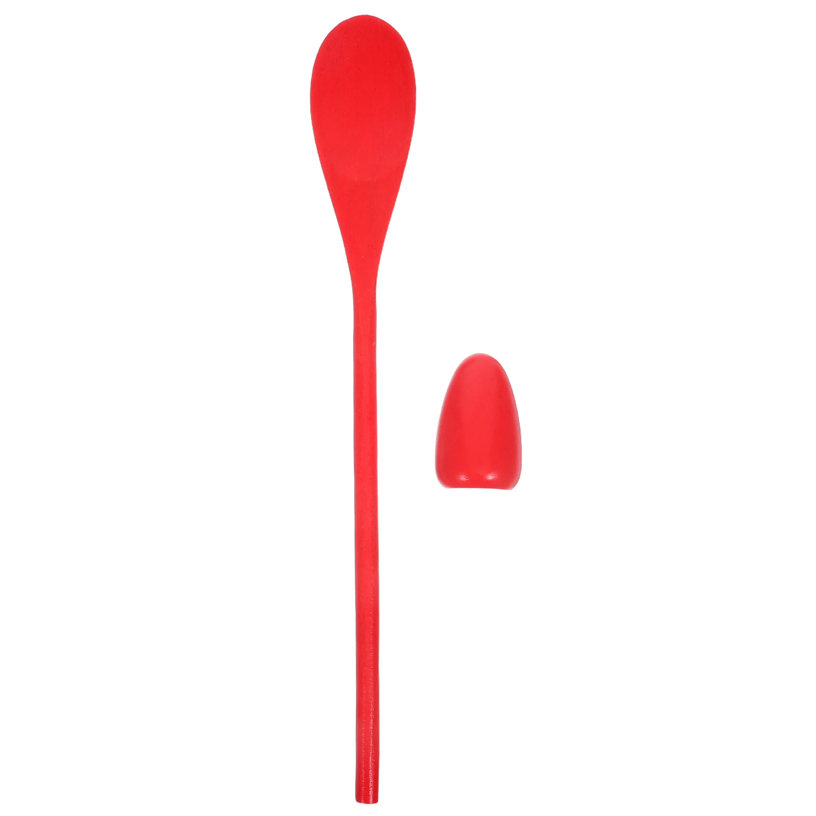 

1 set 1 Set Egg Spoon Relay Race Game Kids Outdoor Balance Wood Training Tool Family Picnic Lightweight Play Game