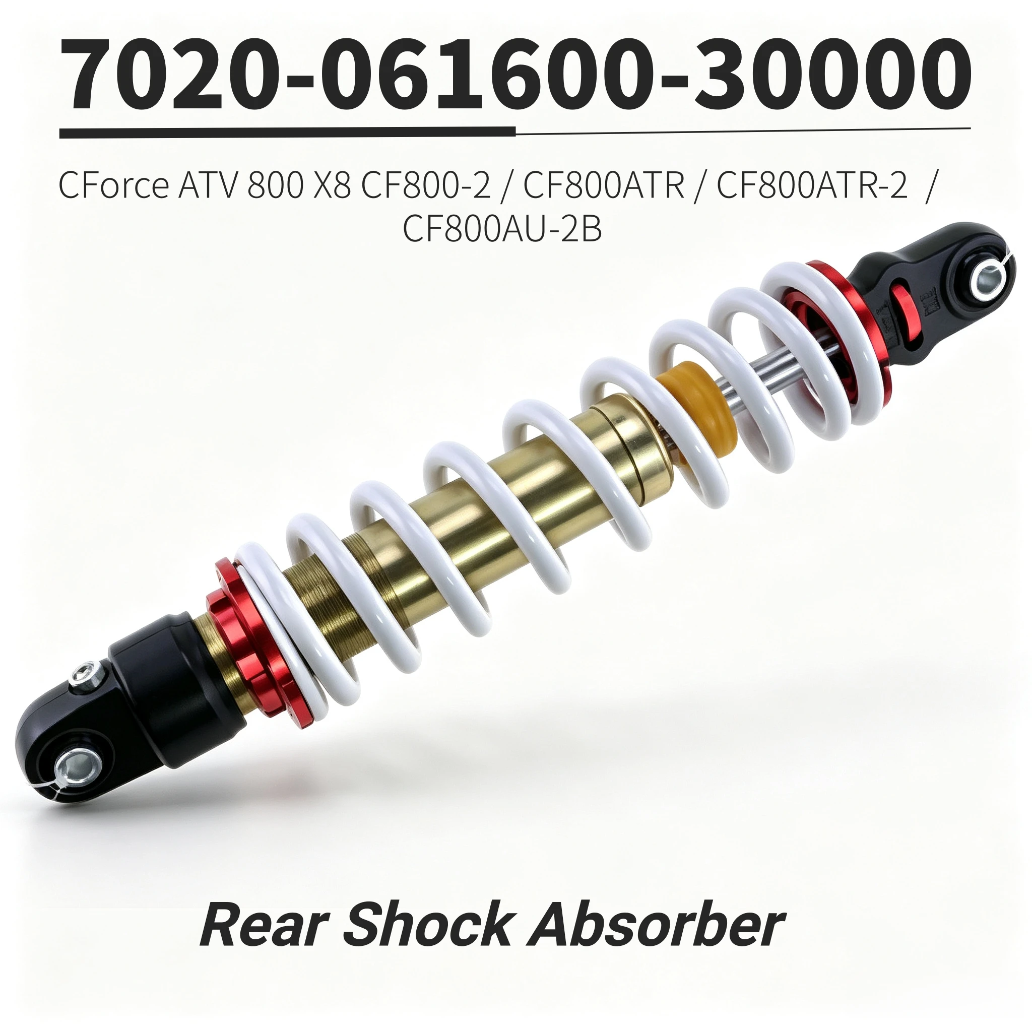 Original Rear Shock Absorber for CFMOTO 800 X8 2014-2019 CForce CF800 ATV Quad 7020-061600-30000