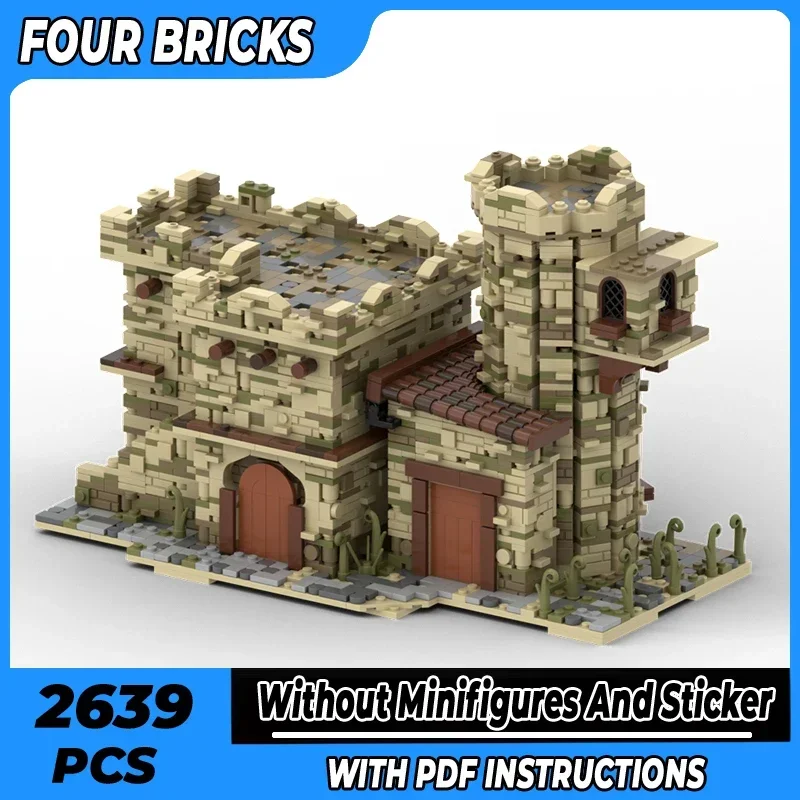 Moc Building Bricks Street View Model Arabic Style House Technology Modular Blocks Gifts Toys For Children DIY Sets Assembly