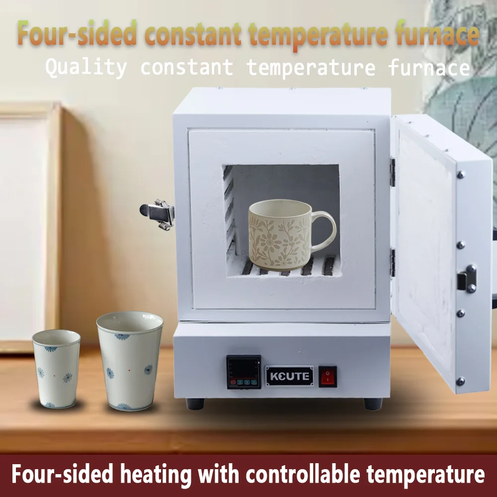 2025 New Digital Temperature Control 1150 ° Furnace Jewelry Making Machine Plaster Wax Burnout Oven for Losing Wax