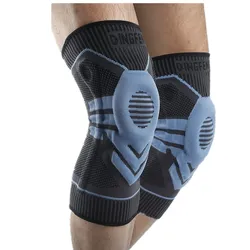 Knee Pads Brace Support with Side Stabilizers Patella Gel Knee Compression Sleeve for Knee Pain Meniscus Tear Injury Recovery
