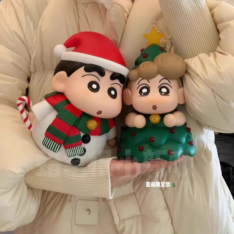 New Christmas Crayon Little Novice Snowman Little New Christmas Tree Little Aoi Tide Play Model Desktop Ornament Doll Doll Gift
