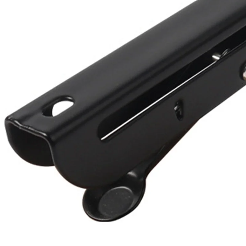 

Ingenious-2Pcs Under Desk Keyboard Tray Foldable Brackets With Clamp Easy To Install Adjustable Desktop Extension Shelf