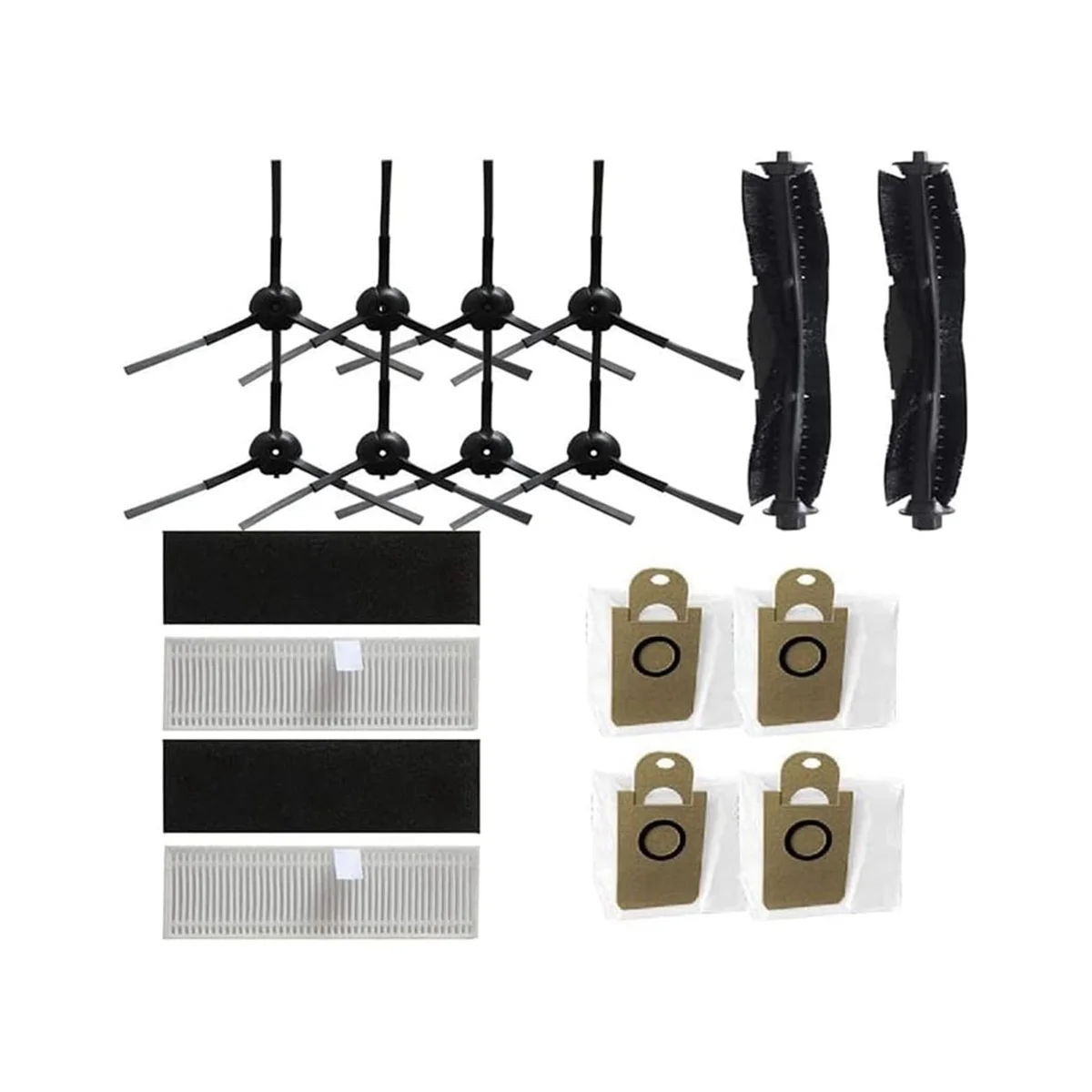 

A06P-для Neabot N1 N1 Plus для робота Proscenic M7Pro, вакуумная боковая щетка, протирка фильтра, мешок для пыли, роликовая щетка