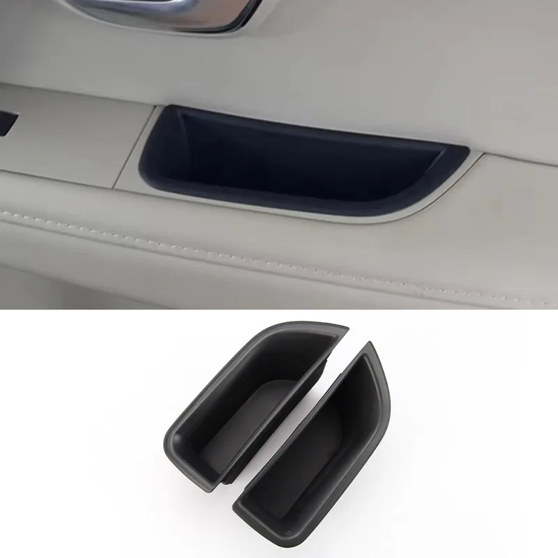 

Car Front Door Handle Armrest Container Holder Tray Storage Box for Volvo S80 XC70 V70 Car Organizer Accessories Car Styling
