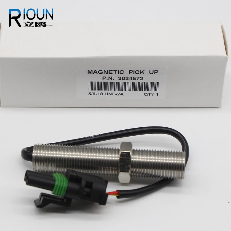 Speed Sensor 3034572 80MM Magnetic Pickup MPU for Diesel Generator Set Genset