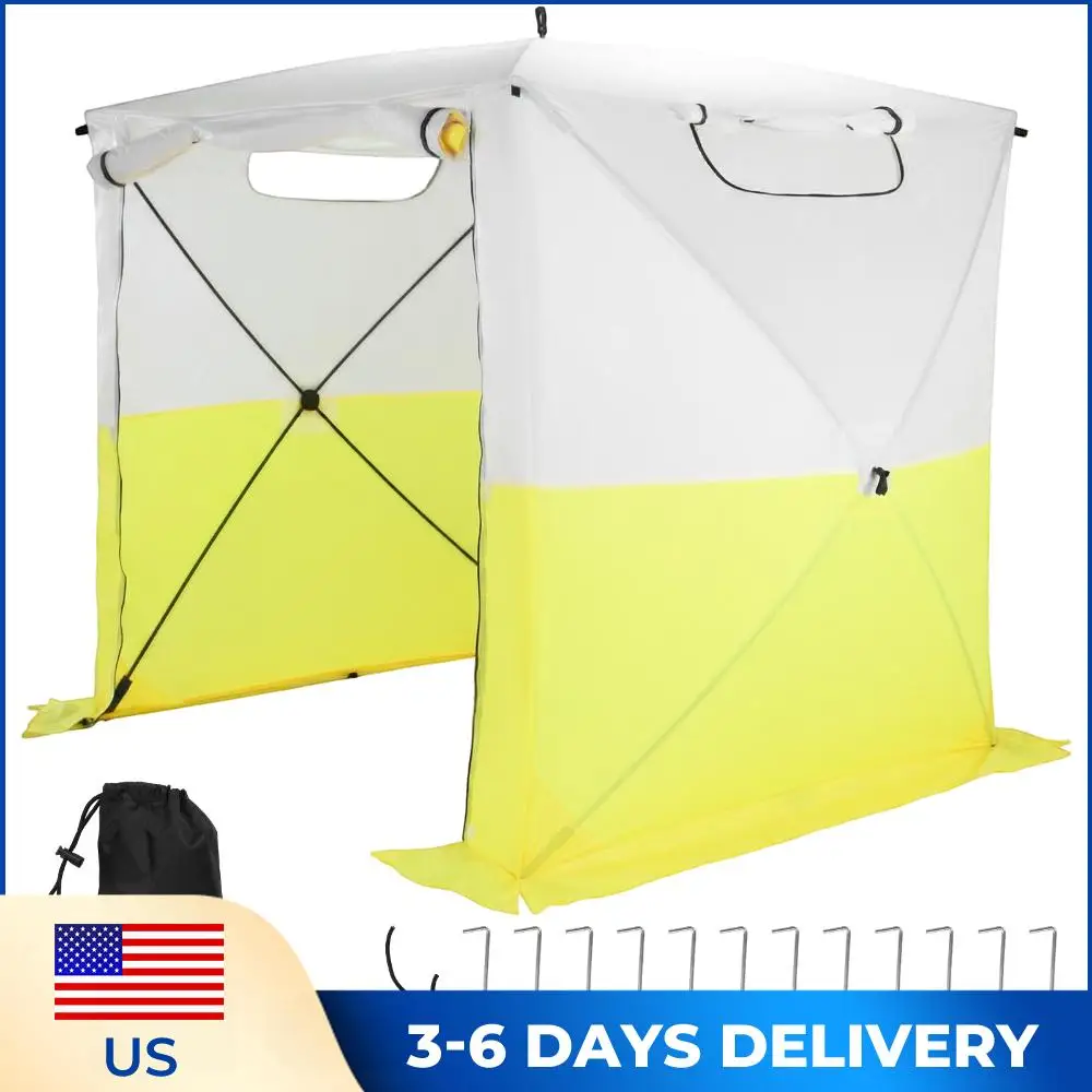 

One Person Set Up Event Tent Waterproof UV Resistant 70.86x70.86x78.74in with Carrying Bag for Camping Backyard Parties Events