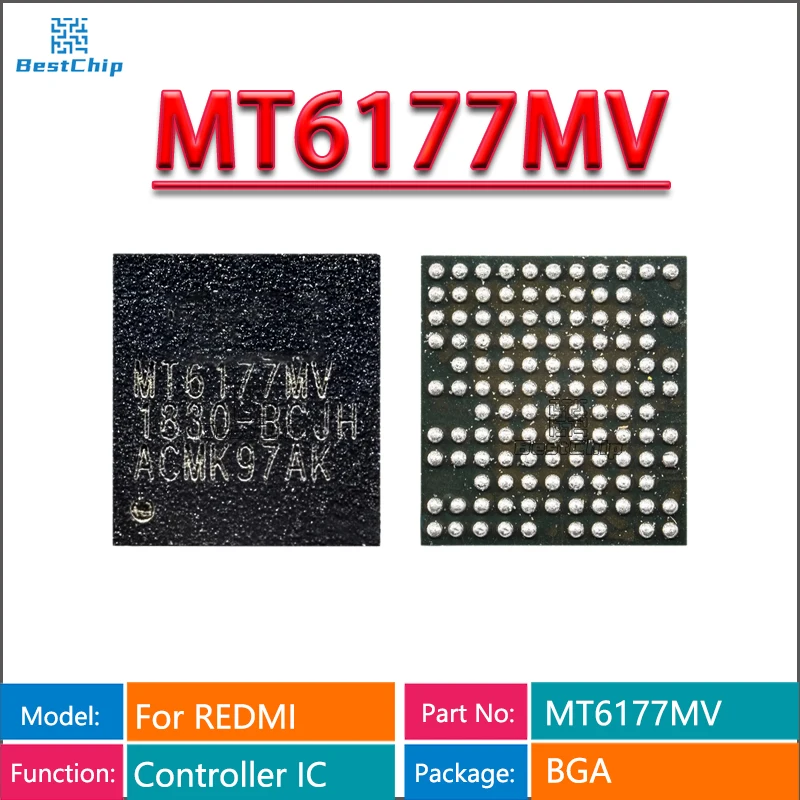 For SAMSUNG A60-A90 A10S/A605F/A705F/A920F Power IC MT6357CRV MT6177MV AUDIO WCD9370 WCN3980 WTR3925 Integrated circuit IC Chip