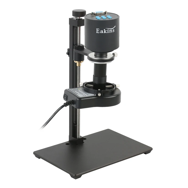 4K HDMI USB 50 مللي متر حلقة محول قابل للتعديل فيديو مجهر حامل كاميرا حامل قوس الجدول ل 50 مللي متر التكبير أحادي C جبل عدسة #6