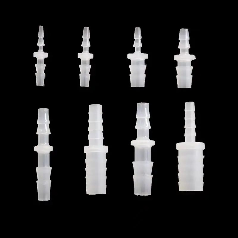 

Plastic hose straight through adapter, silicone hose for joint, high temperature resistant plastic PP variable diameter direct m