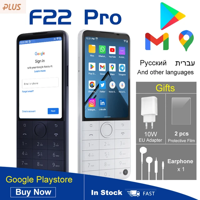 Qin-teléfono Móvil F22 Pro Mtk Helio G85 Duoqin, Pantalla Táctil De 3,54  Pulgadas, 4gb, 64gb, Ocho Núcleos, Bluetooth 5,0, 640x960 - Smartphones -  AliExpress