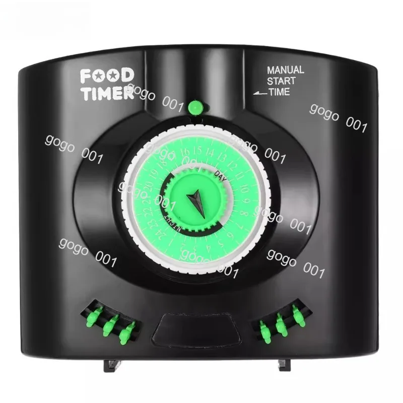 Automatic Fish Feeder Timer Aquarium Food Dispenser with Large Capacity for Pellet Food