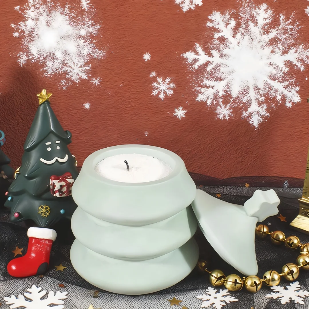 

Звезда Рождественская елка Ароматерапия Гипсовая свеча Чашка Силиконовая форма Коробка для хранения бетонной штукатурки Форма