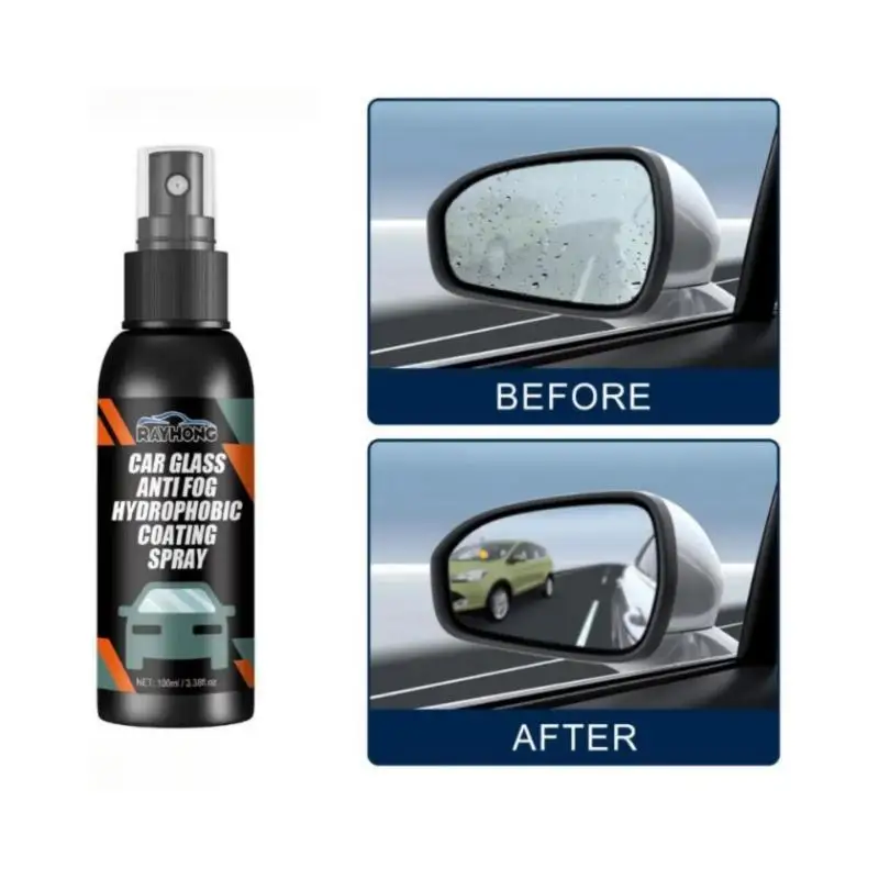 Water Repellent Spray Anti Rain Coating For Car Glass Hydrophobic Anti-rain Car Liquid Windshield Mirror Mask Auto Polish