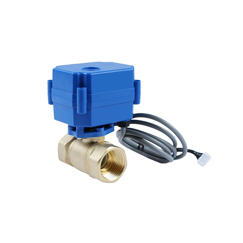 스마트 전동 차단 밸브, 황동 DN15 DN20 DN25 BSP NPT, 누수 경보 WLD-808 WLD-805 WLD-806 WLD-807 WLD-809