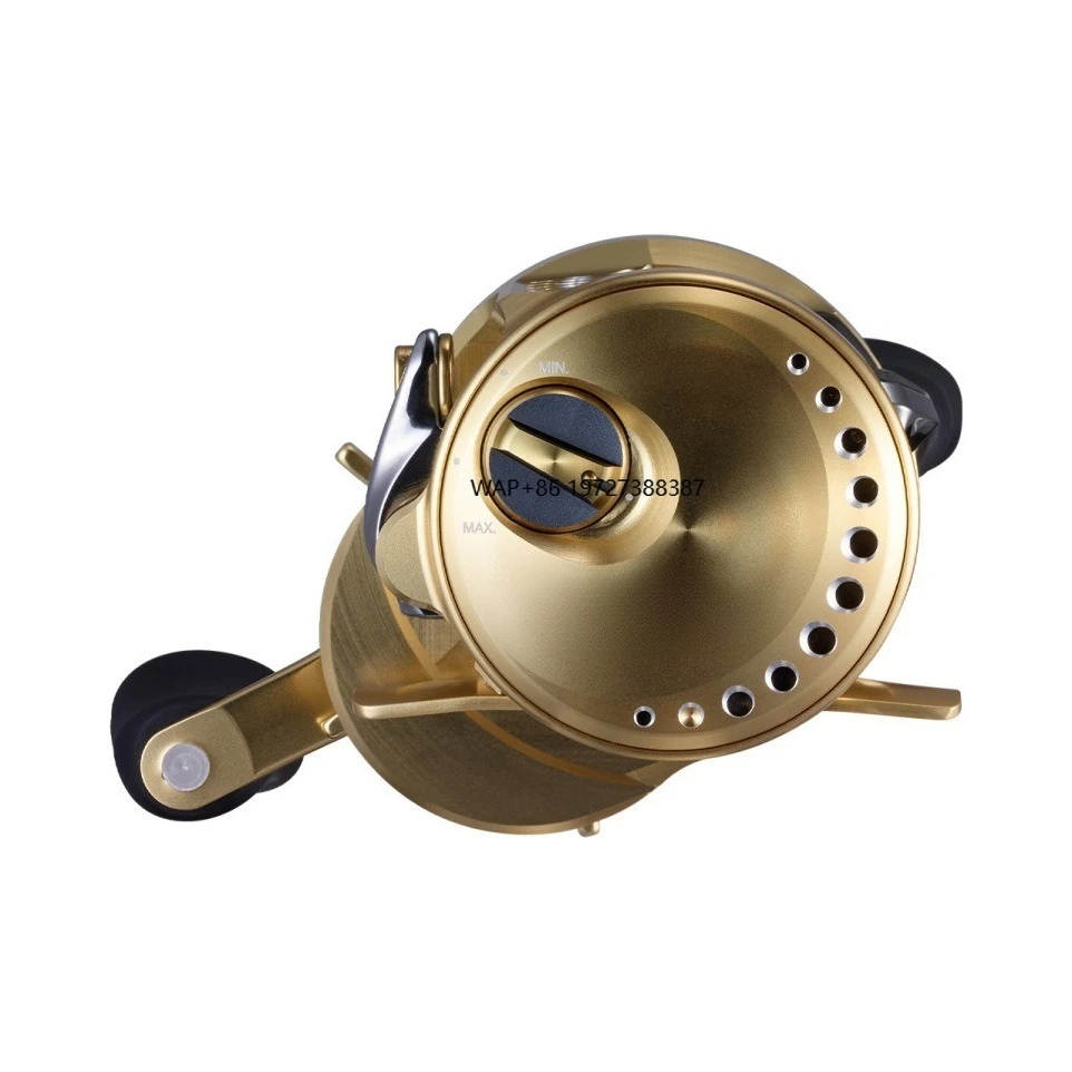 

For SHI MA NO CQ Lei Qiang Metal Fishing Reel CALCUTTA CONQUEST Luya Wheel Big Bait Giant Throw Wheel for Bait Casting