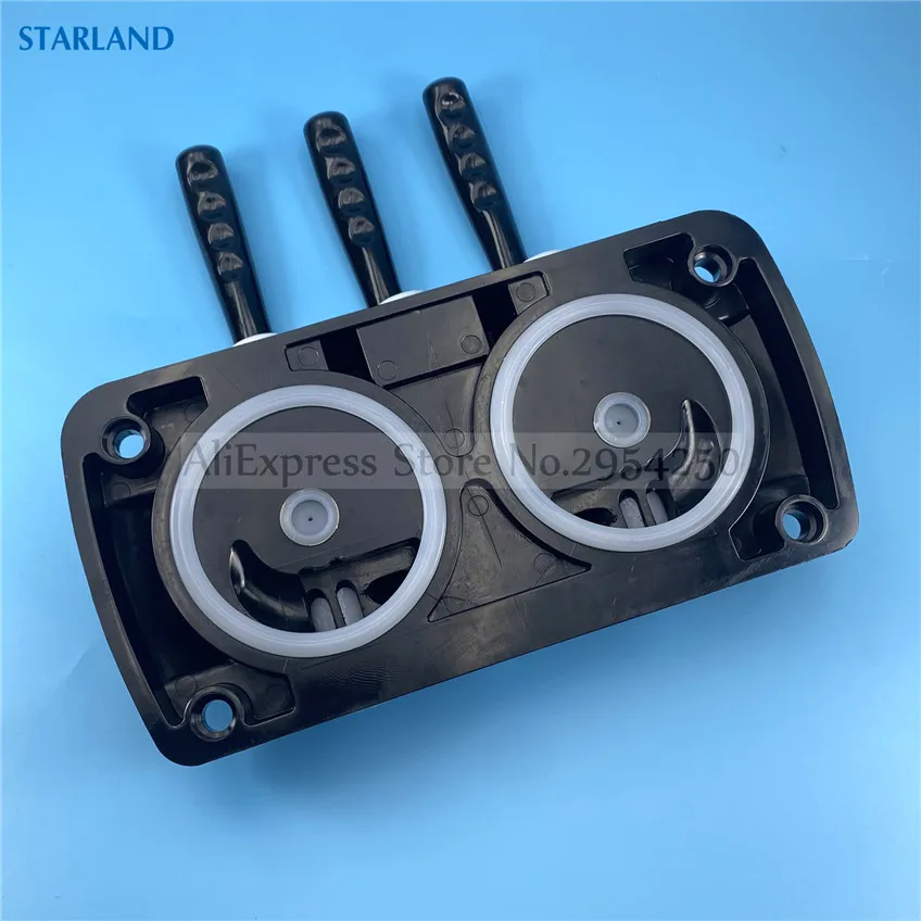 1Pcs Black Front Panel Block Spare Part For YKF 826T Soft Serve Ice Cream Machine Accessories Of Commercial Ice Cream Maker
