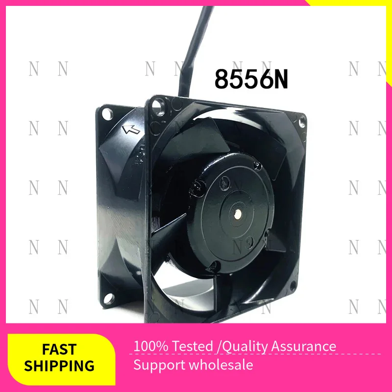 

YJJ New FOR Ebm-paps 80*80*38mm 8556N 230VAC 12W 70mA High temperature resistance fan