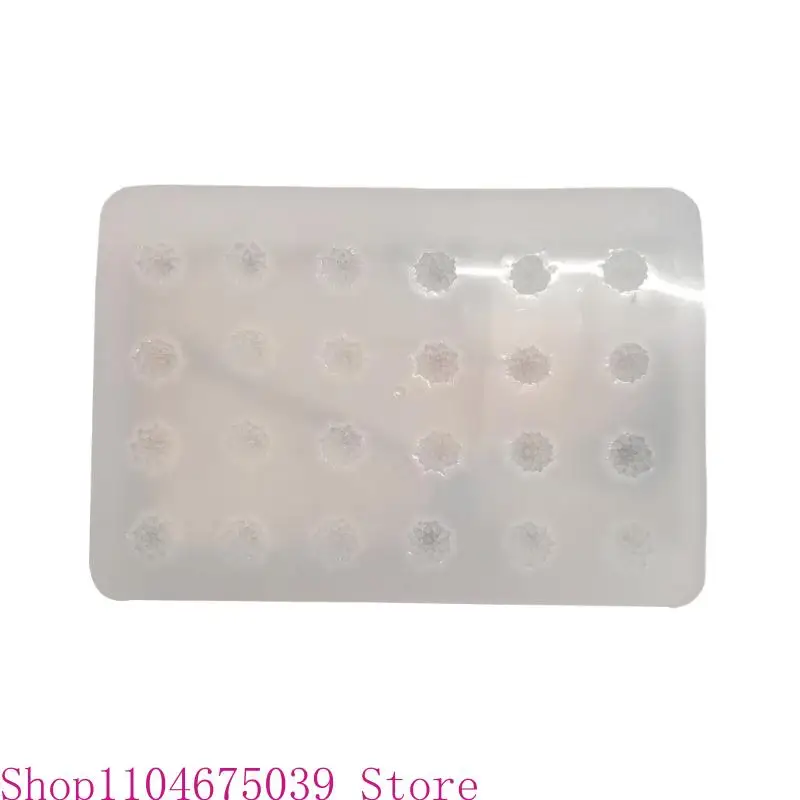 5ASD زهرة القرط عشيق راتنج السيليكون قوالب لوتس سحر الراتنج الايبوكسي صب لقوالب الشعر مقطع المجوهرات صنع الحرف اليدوية DIY