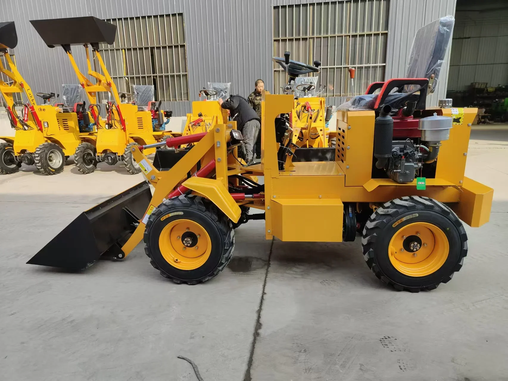New mini loader new  with 1m3 bucket Wheel Loader 1.5 Ton Mini Wheel Loader For Sale