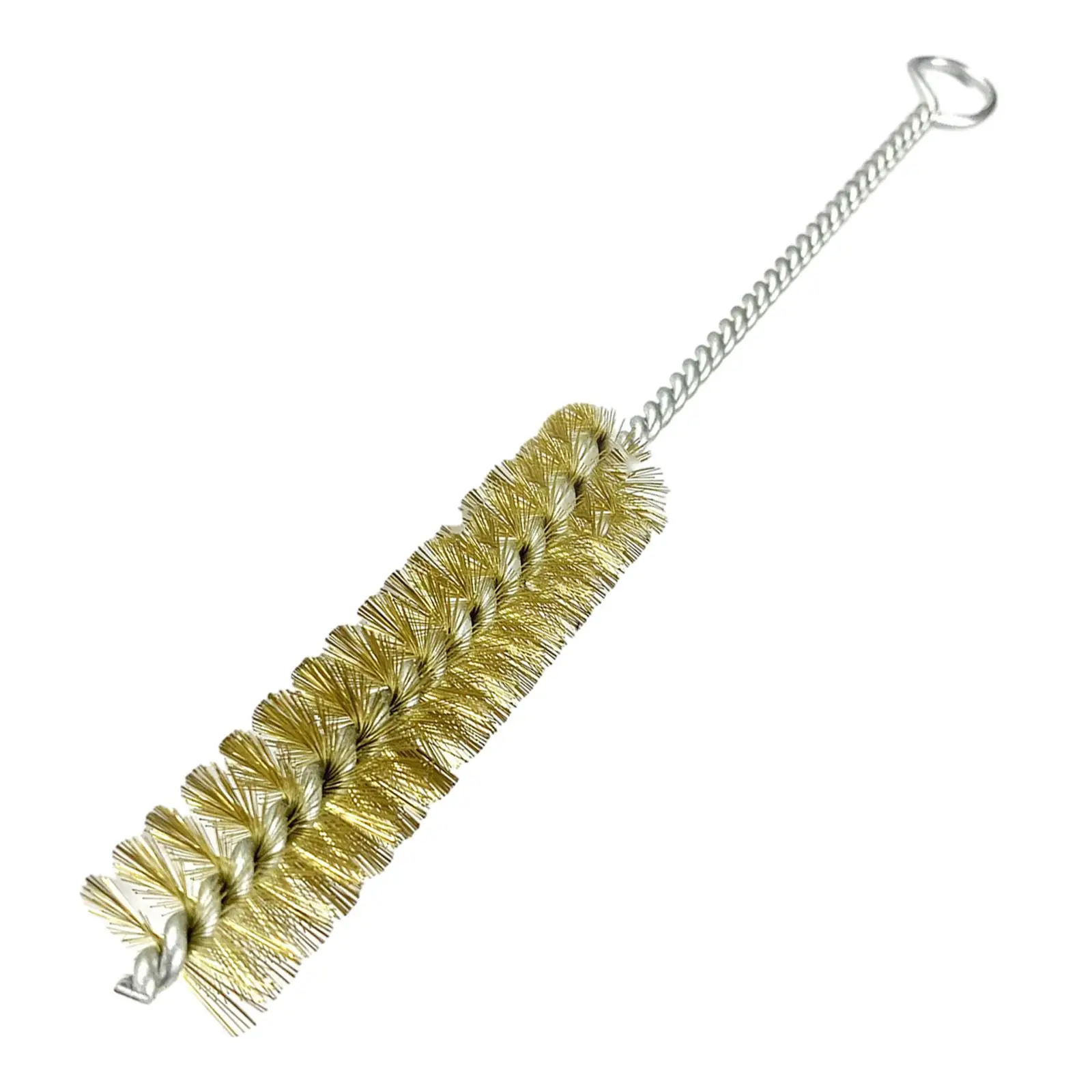 Pipe Brush Flexible Small Multipurpose Remove Rust Brass Brush Durable Tube Brush for Cleaning Polishing Tube Bottles Automotive