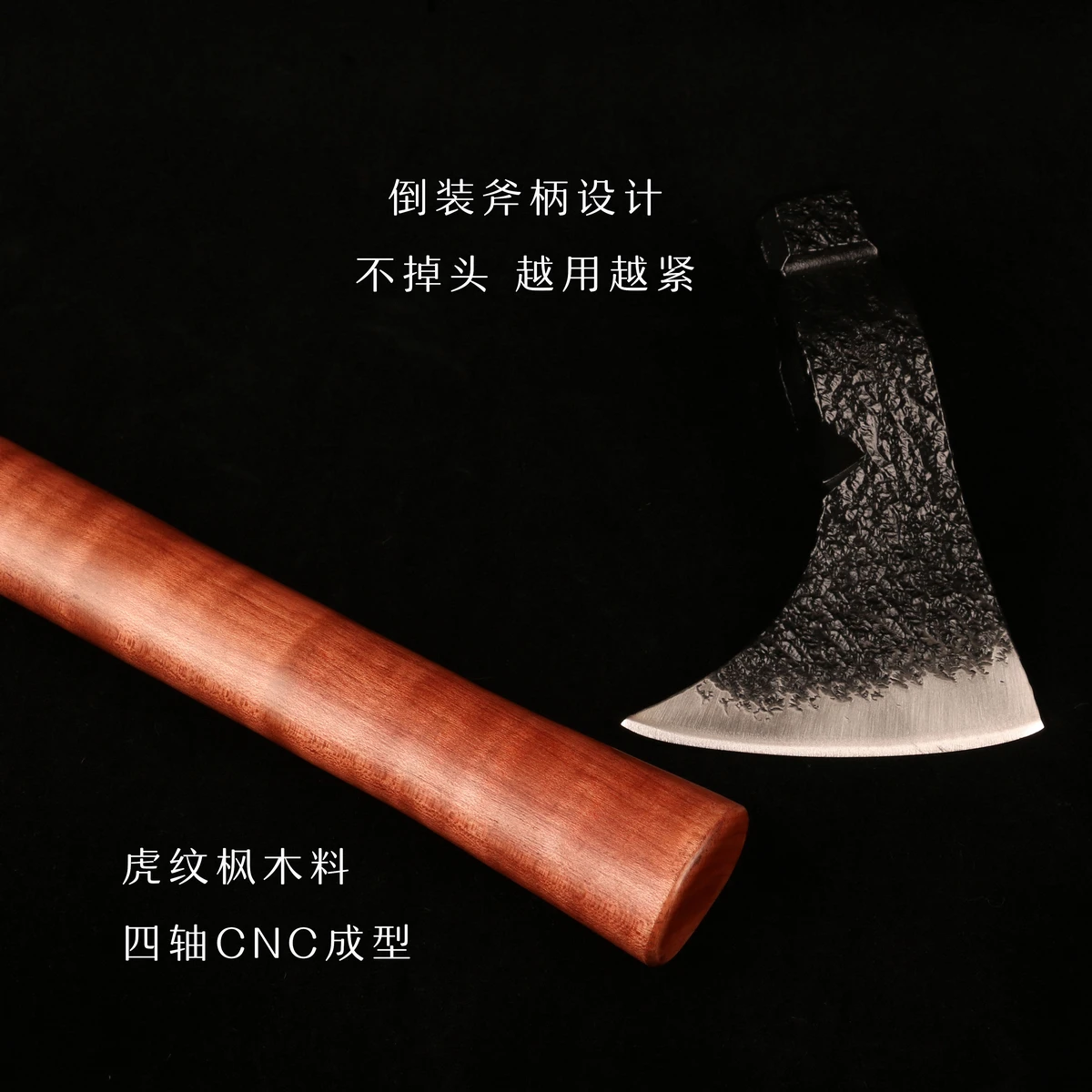 

Multi-functional High-quality T-actical Hand Axe SKD11 Steel Outdoor Camping Survival Emergency Hand EDC Tool Leather Case