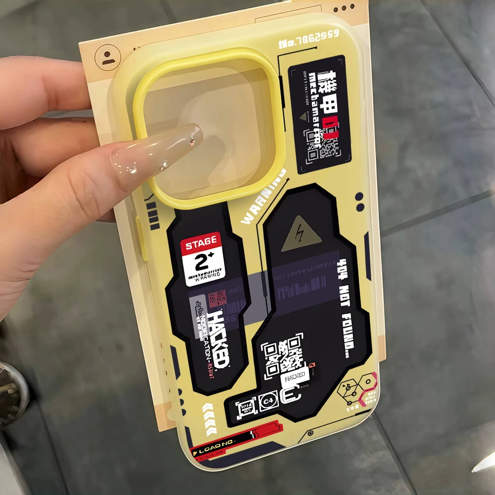Für iPhone 17 15 16 14 Pro Max Hülle Plus Hacker Kreativ-Cover für iPhone 13 11 12 ProMax XS XR XS 7 8 Plus Bonbonfarbene Hüllen – Detail 9