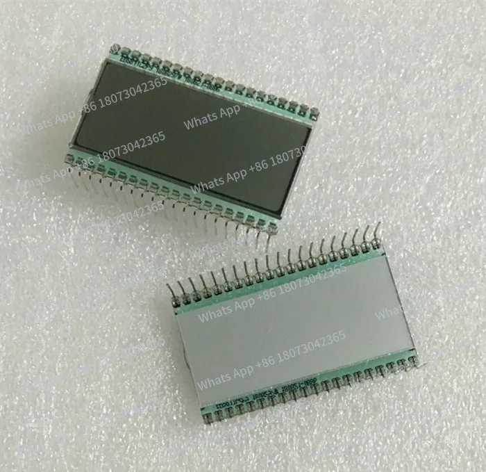 

40-контактный 4-1/2-разрядный сегментный ЖК-дисплей без подсветки, статическое управление, 3В/5В