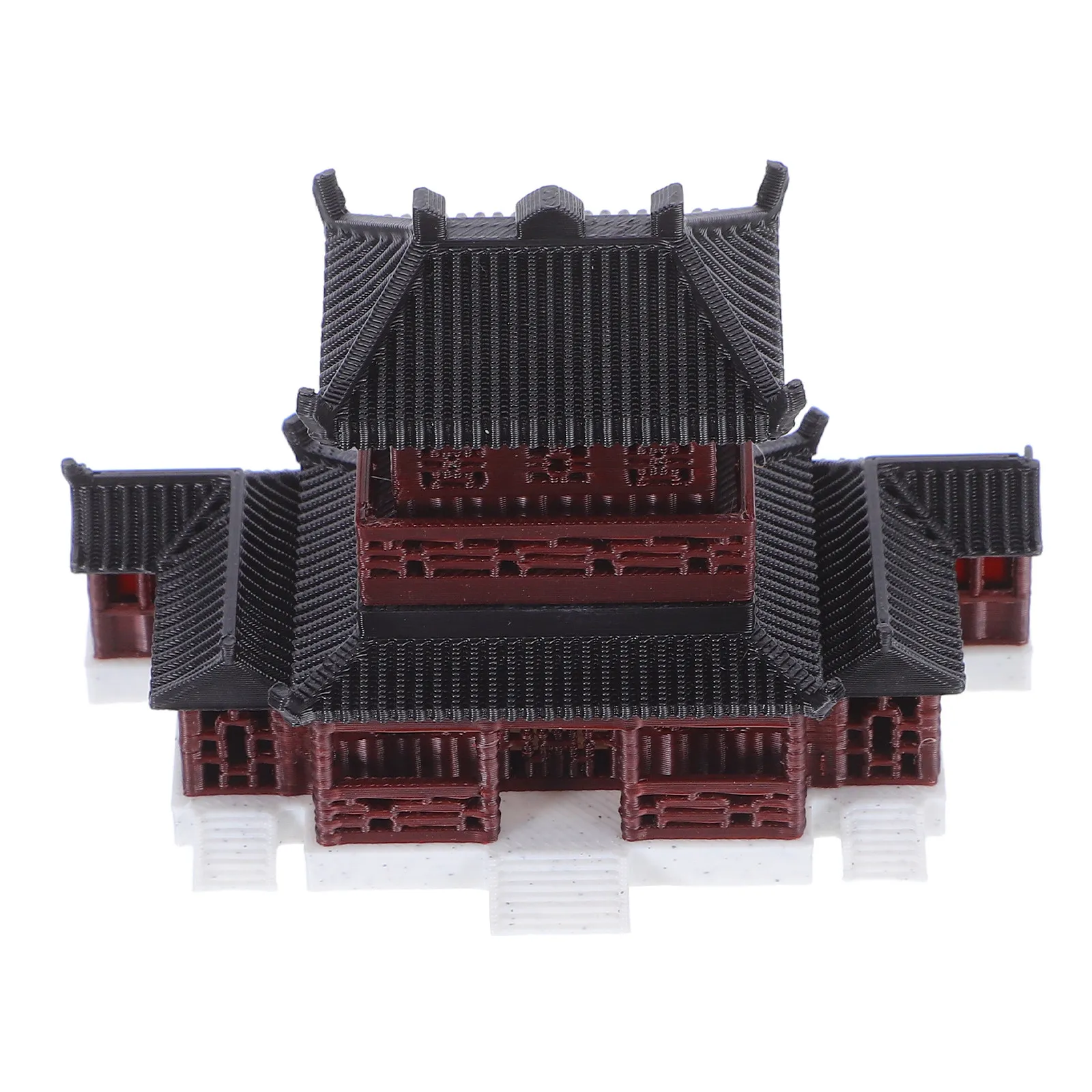 Miniature Pagoda Pavilion Asian Zen Micro Landscape Garden Decoration Fairy Garden Aquarium Desk Ornament Mini Pagoda Figurine
