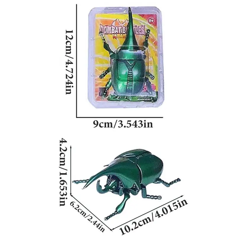 Clockwork Wind Up Beetle Brinquedos, Brinquedos Modelo Beetle, Animal de jardim, Figuras simuladas do besouro, Favores do partido