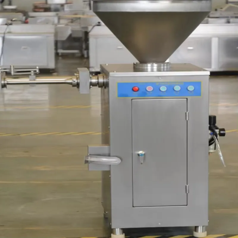 Commercial Pneumatic Enema Stuffer 20-1000g Auto Twisting 304 Stainless 60L Hopper Easy Operation Custom