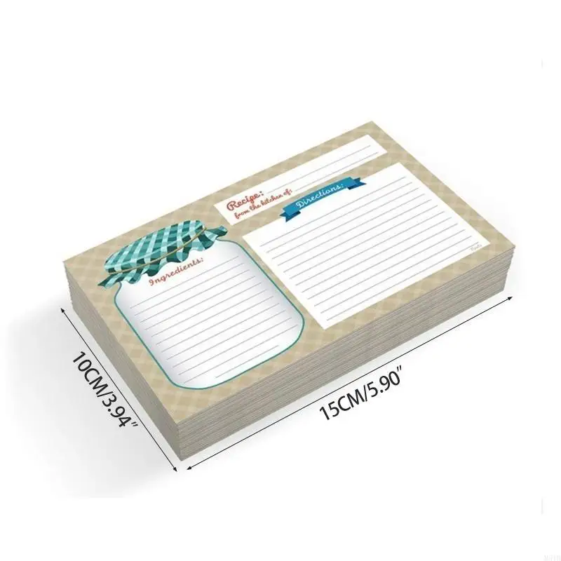 M5TB สูตรสูตรทำอาหารสองด้านสำหรับการจัดเก็บครัวที่จัดระเบียบ 10pc